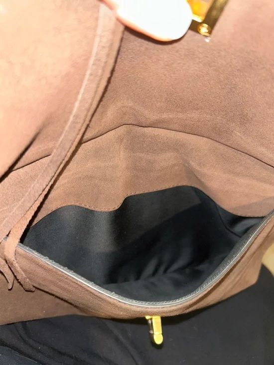 Rebecca Minkoff Darren Top Zip Leather Shoulder Bag - Picture 9 of 13